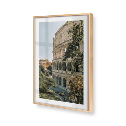 [Color:Raw Maple], Picture of art in a Raw Maple frame of the corner
