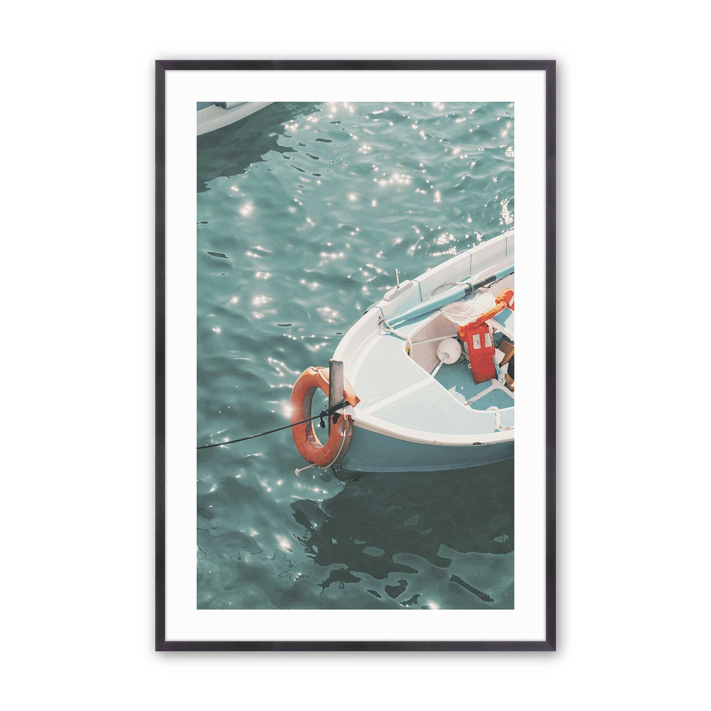 [Color:Weathered Zinc], Picture of art in a Weathered Zinc frame