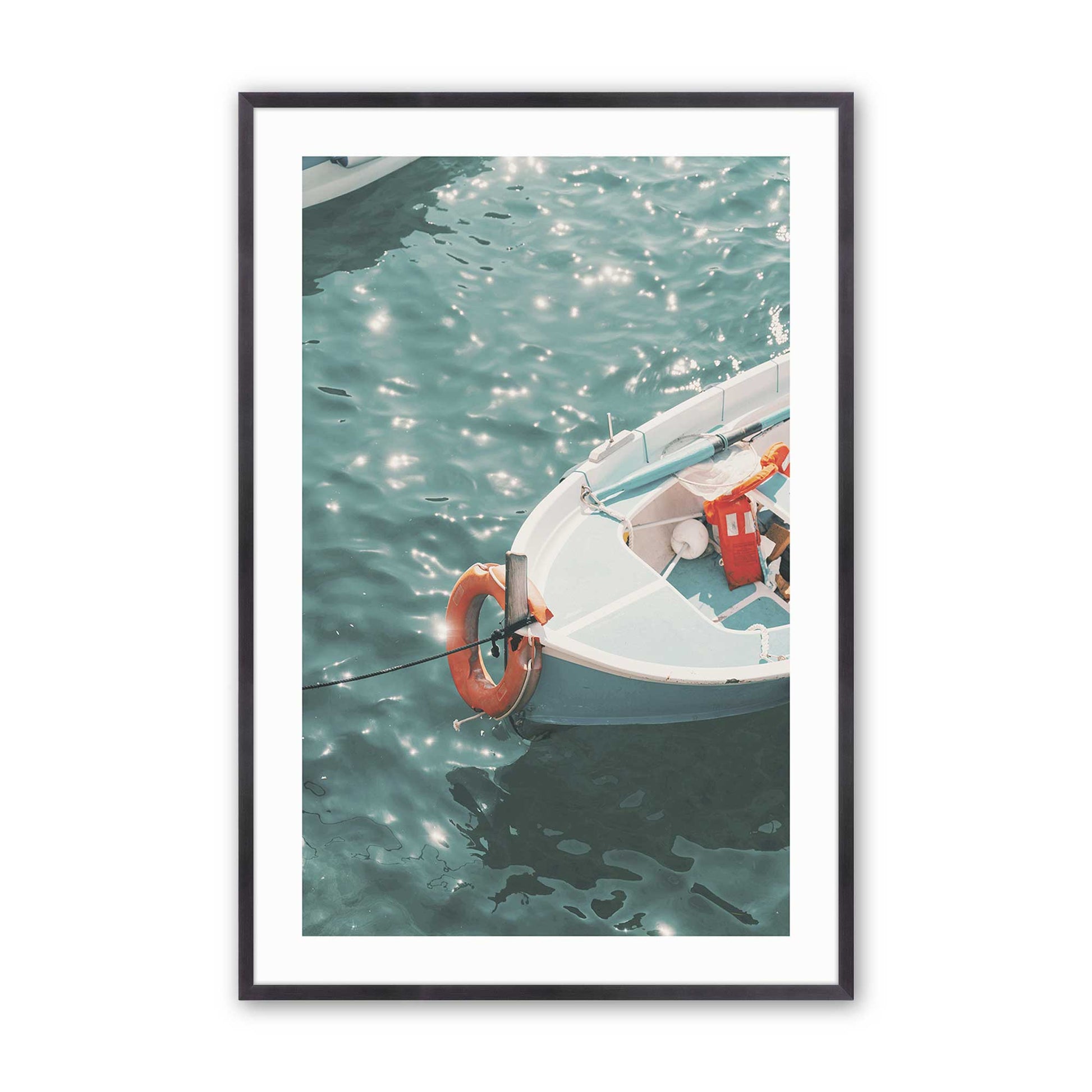 [Color:Weathered Zinc], Picture of art in a Weathered Zinc frame