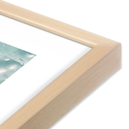 [Color:Raw Maple], Picture of art in a Raw Maple frame at an angle