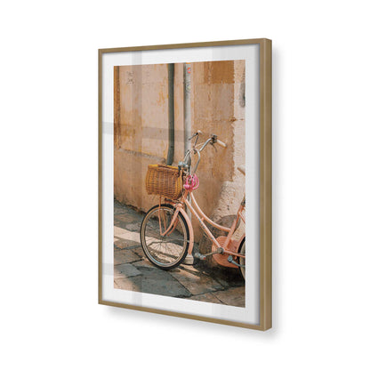 [Color:Brushed Gold], Picture of art in a Brushed Gold frame of the corner