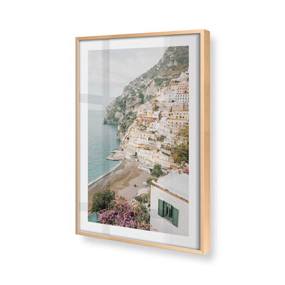 [Color:Raw Maple], Picture of art in a Raw Maple frame of the corner