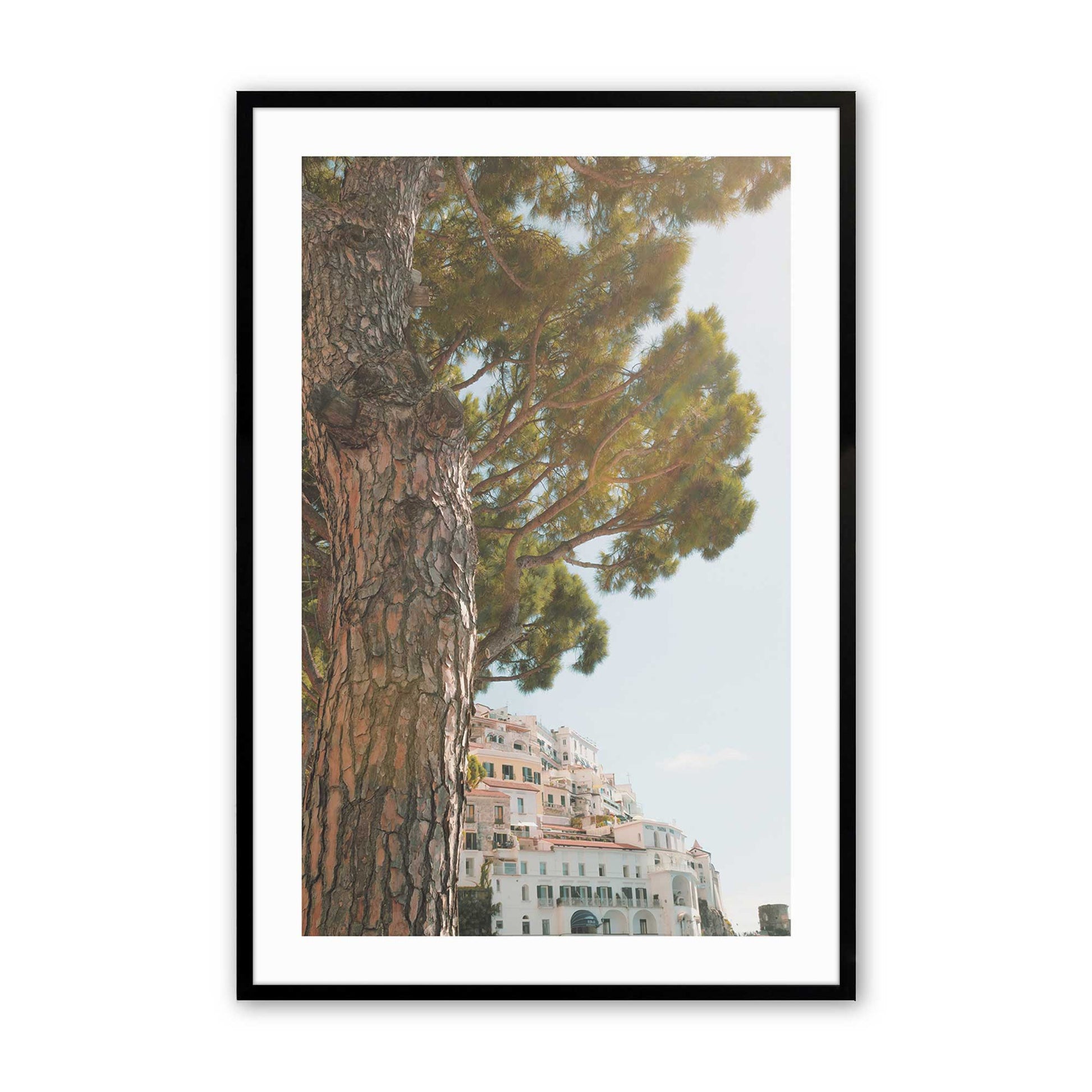 [Color:Satin Black], Picture of art in a Satin Black frame
