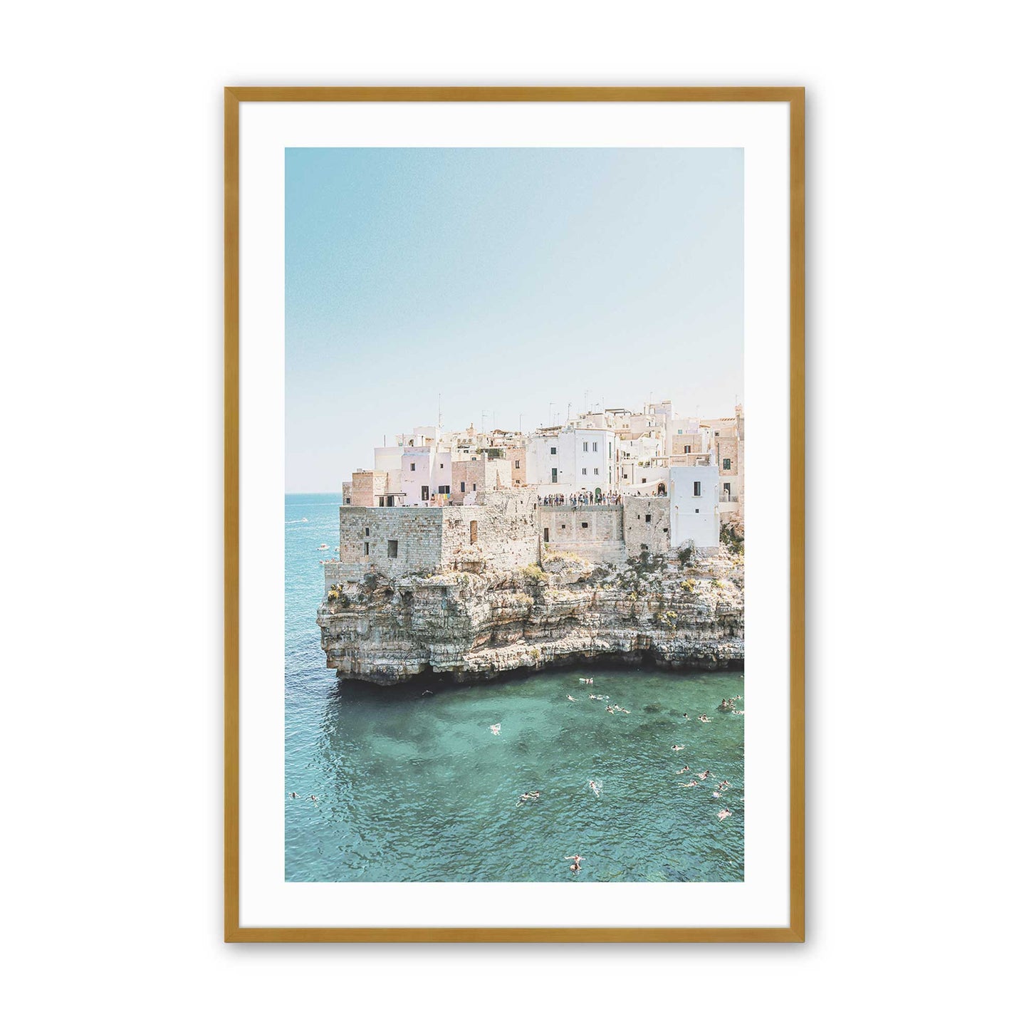 [Color:Polished Gold], Picture of art in a Polished Gold frame
