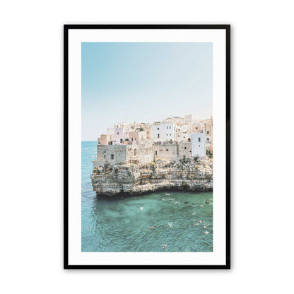[Color:Satin Black], Picture of art in a Satin Black frame