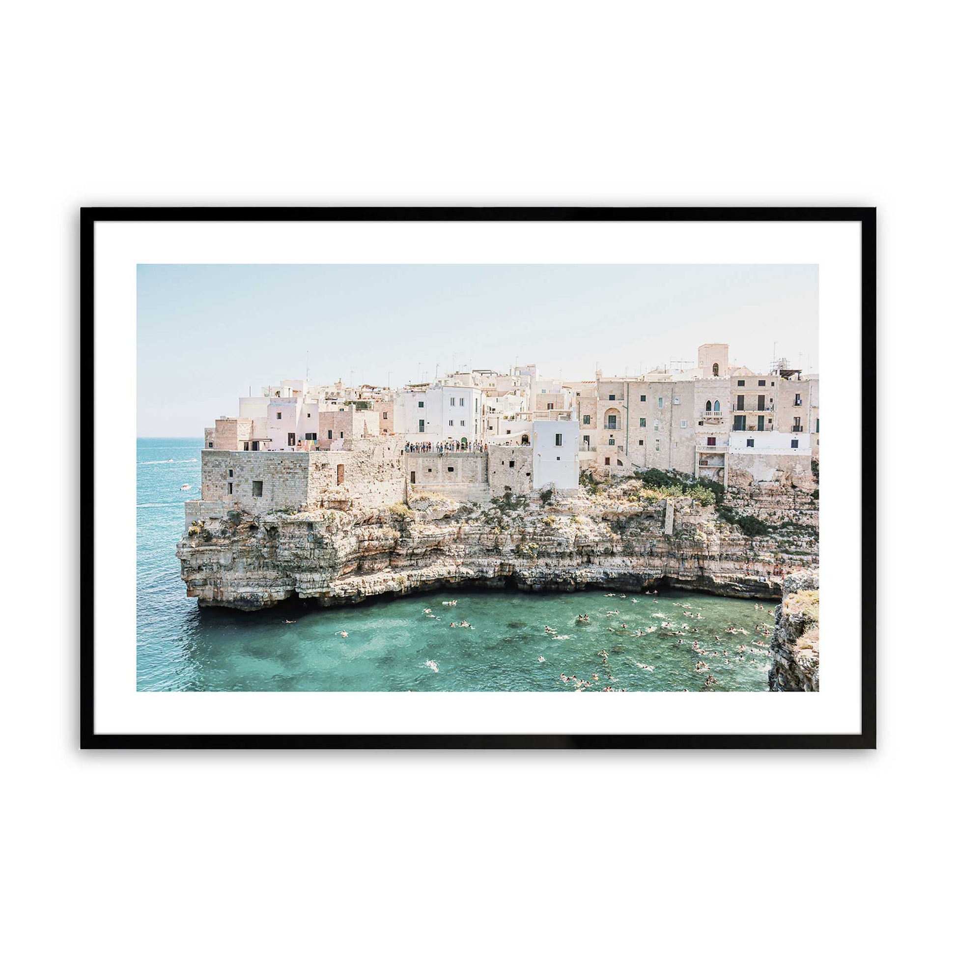 [Color:Satin Black], Picture of art in a Satin Black frame