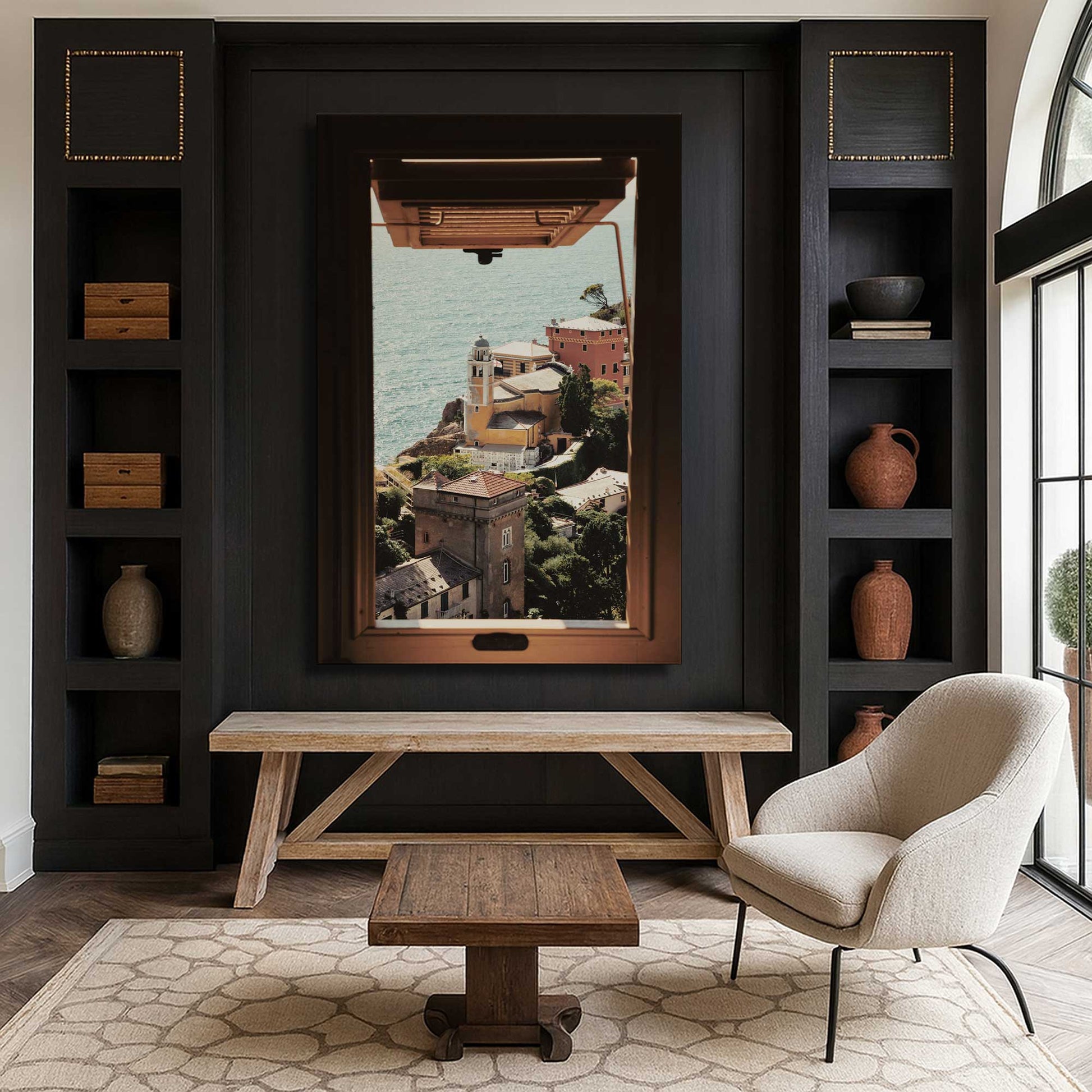 [LIFESTYLE], art hanging in a room