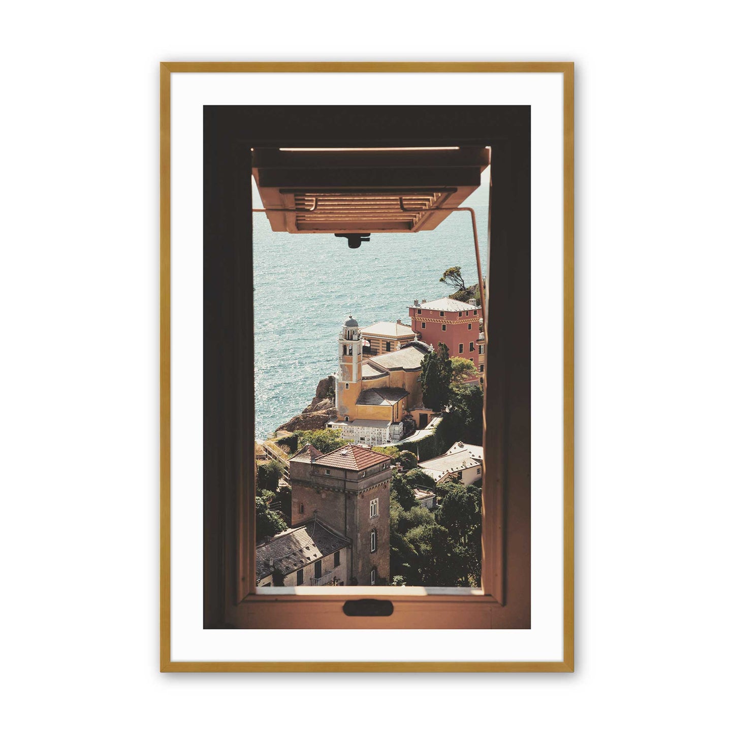 [Color:Polished Gold], Picture of art in a Polished Gold frame