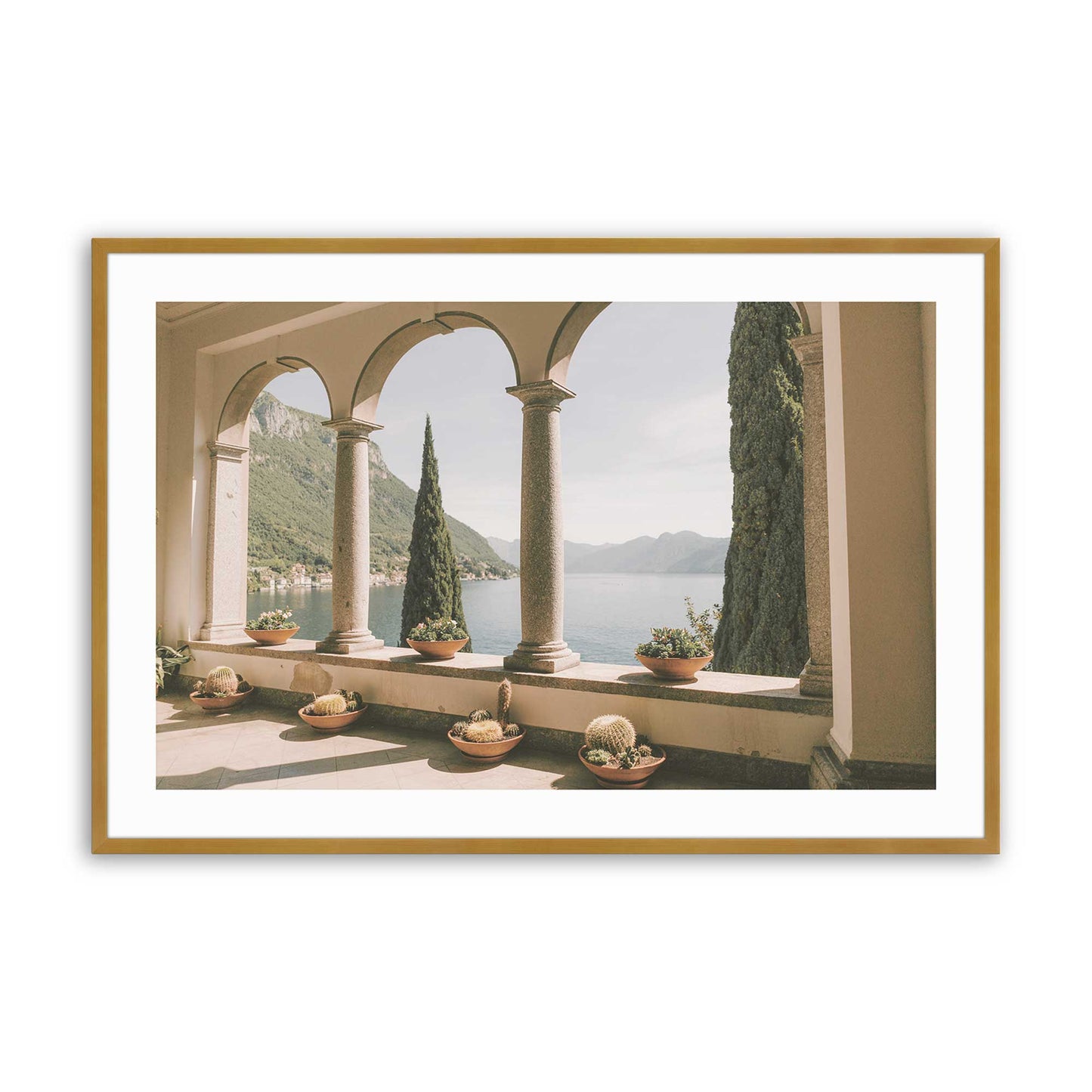 [Color:Polished Gold], Picture of art in a Polished Gold frame