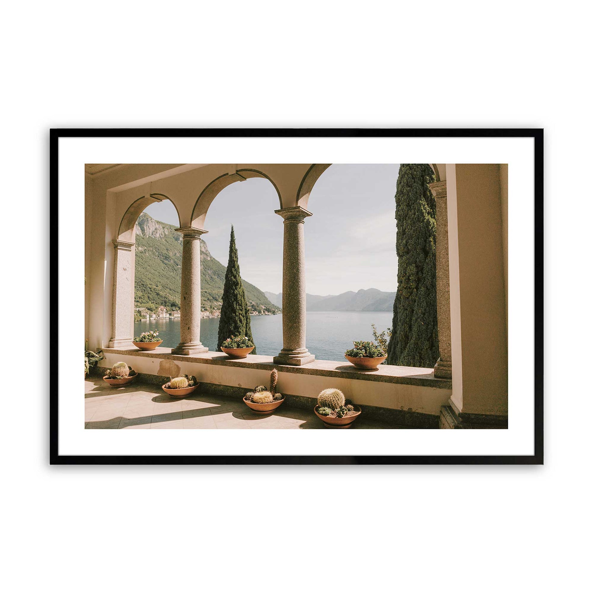 [Color:Satin Black], Picture of art in a Satin Black frame