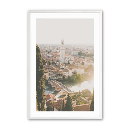[Color:Opaque White], Picture of art in a Opaque White frame