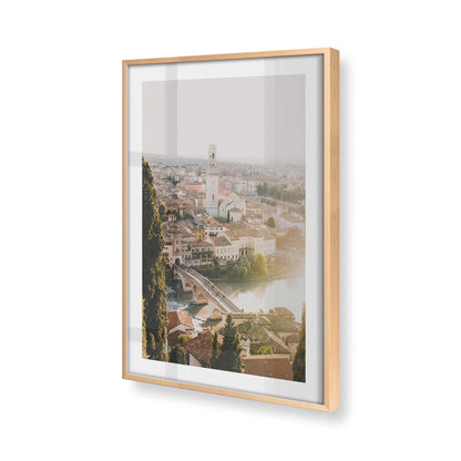 [Color:Raw Maple], Picture of art in a Raw Maple frame of the corner