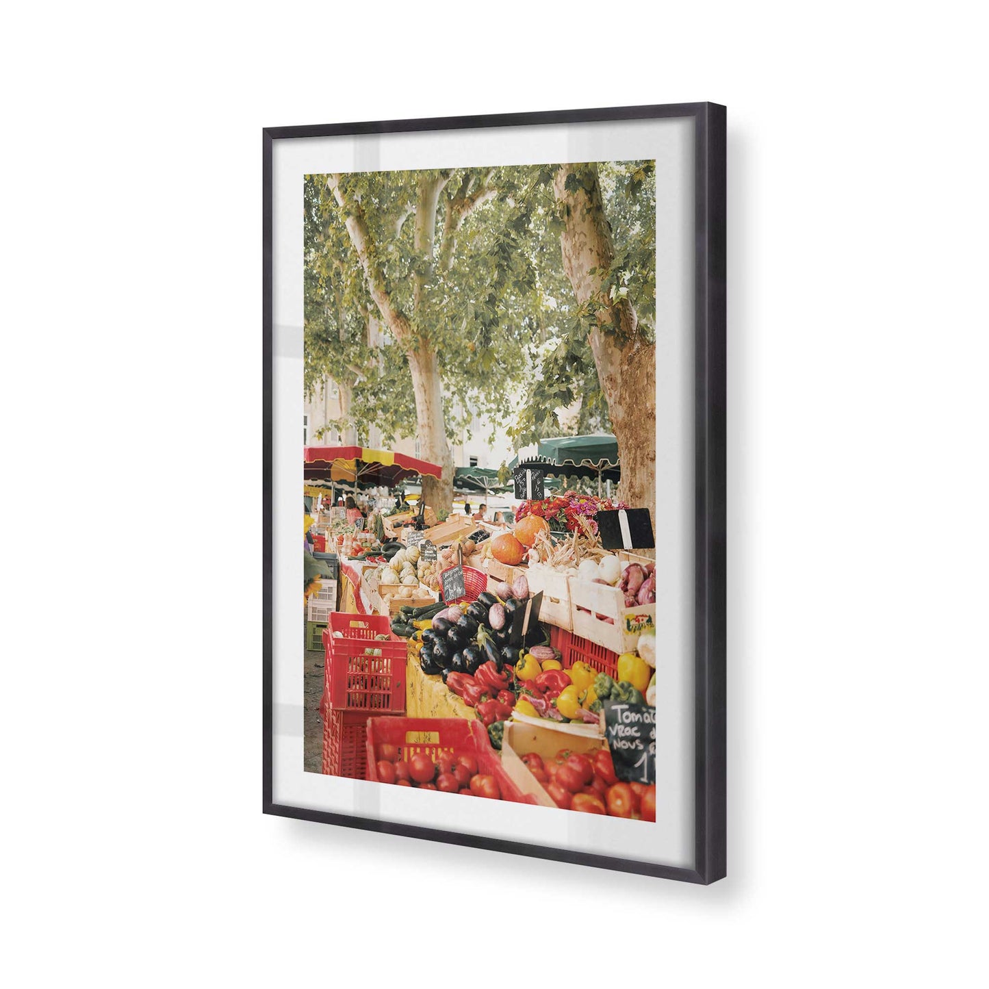 [Color:Weathered Zinc], Picture of art in a Weathered Zinc frame of the corner