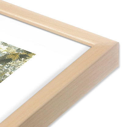 [Color:Raw Maple], Picture of art in a Raw Maple frame at an angle