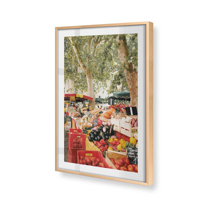 [Color:Raw Maple], Picture of art in a Raw Maple frame of the corner