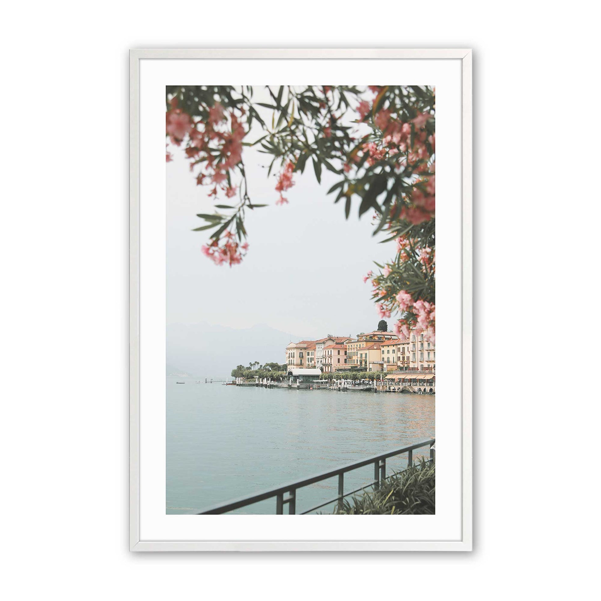 [Color:Opaque White], Picture of art in a Opaque White frame