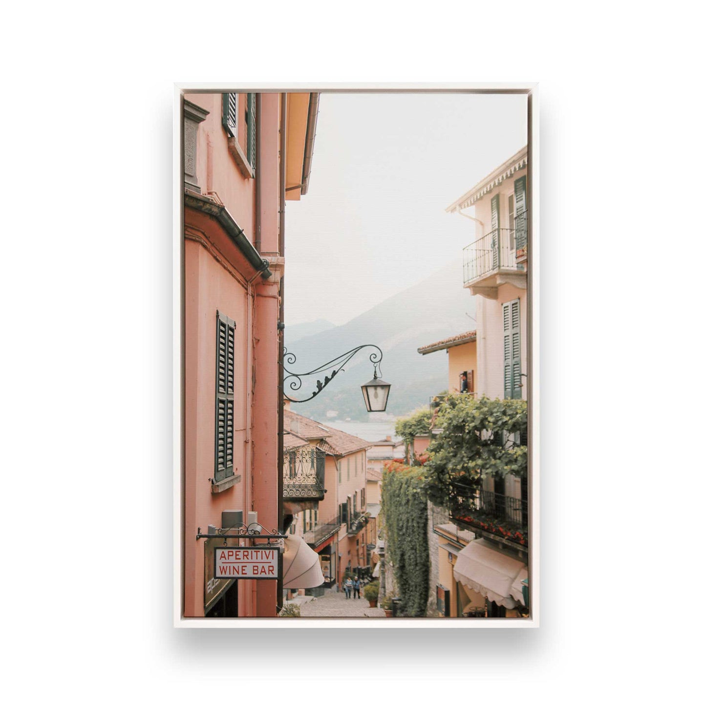 [Color:Opaque White] Picture of art in a White frame