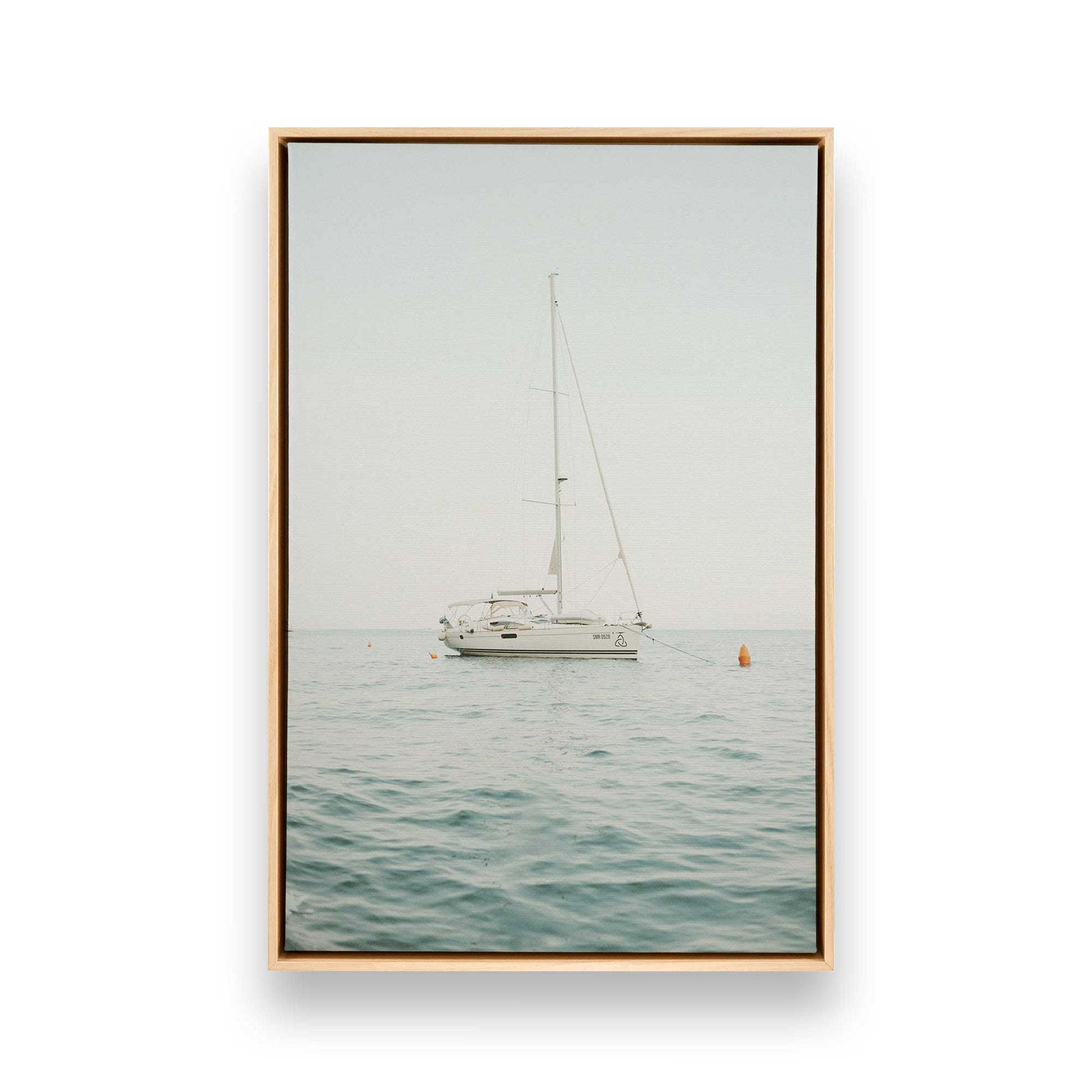 [Color:American Maple] Picture of art in a American Maple frame