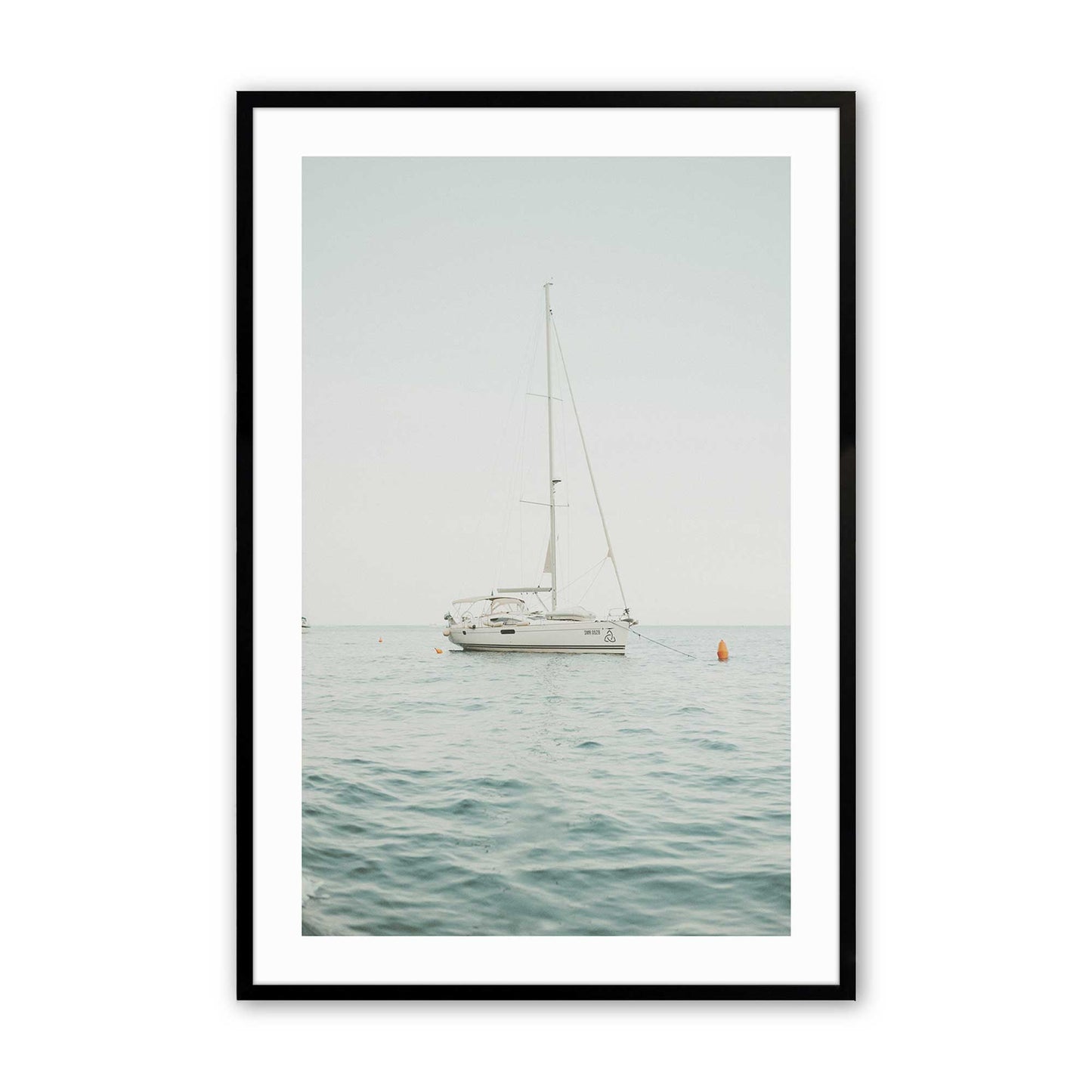 [Color:Satin Black], Picture of art in a Satin Black frame