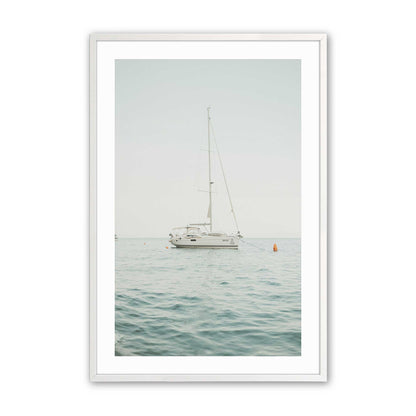 [Color:Opaque White], Picture of art in a Opaque White frame