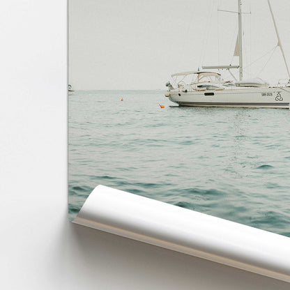 Serene Sail Promotional Rolled Print
