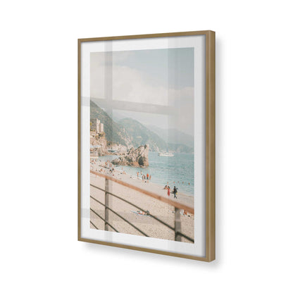 [Color:Brushed Gold], Picture of art in a Brushed Gold frame of the corner