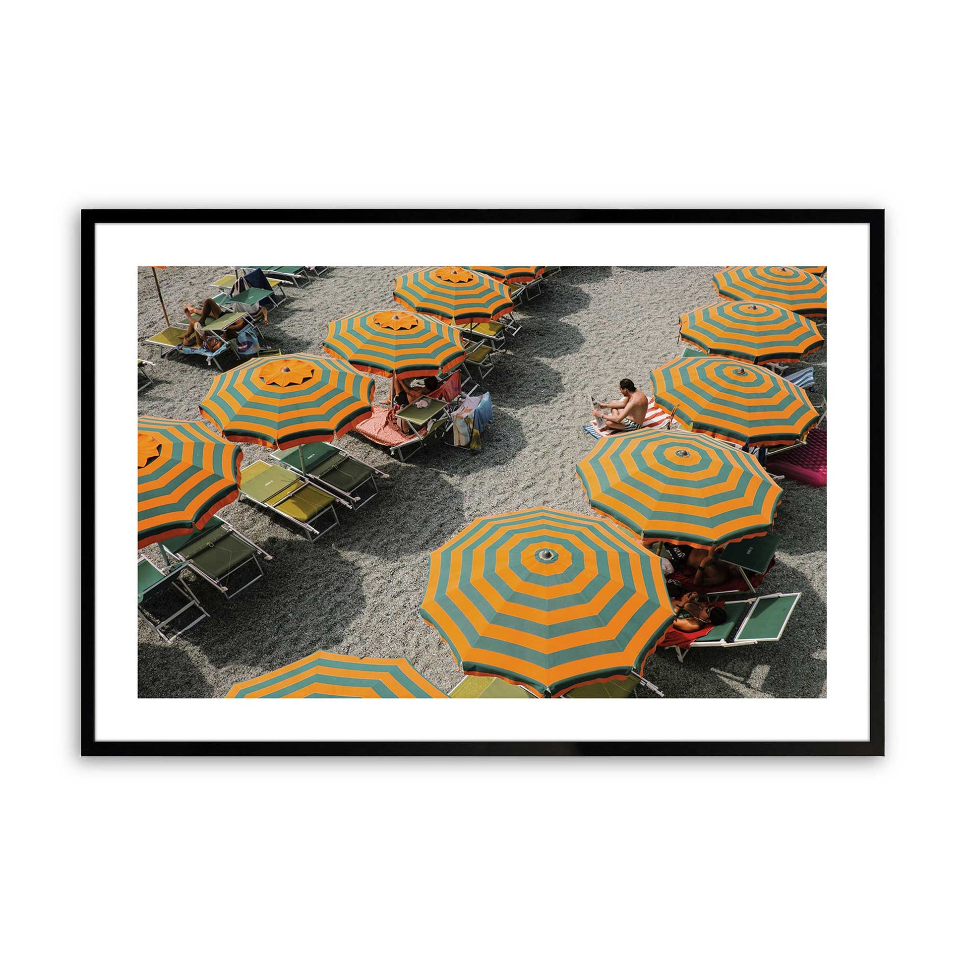 [Color:Satin Black], Picture of art in a Satin Black frame