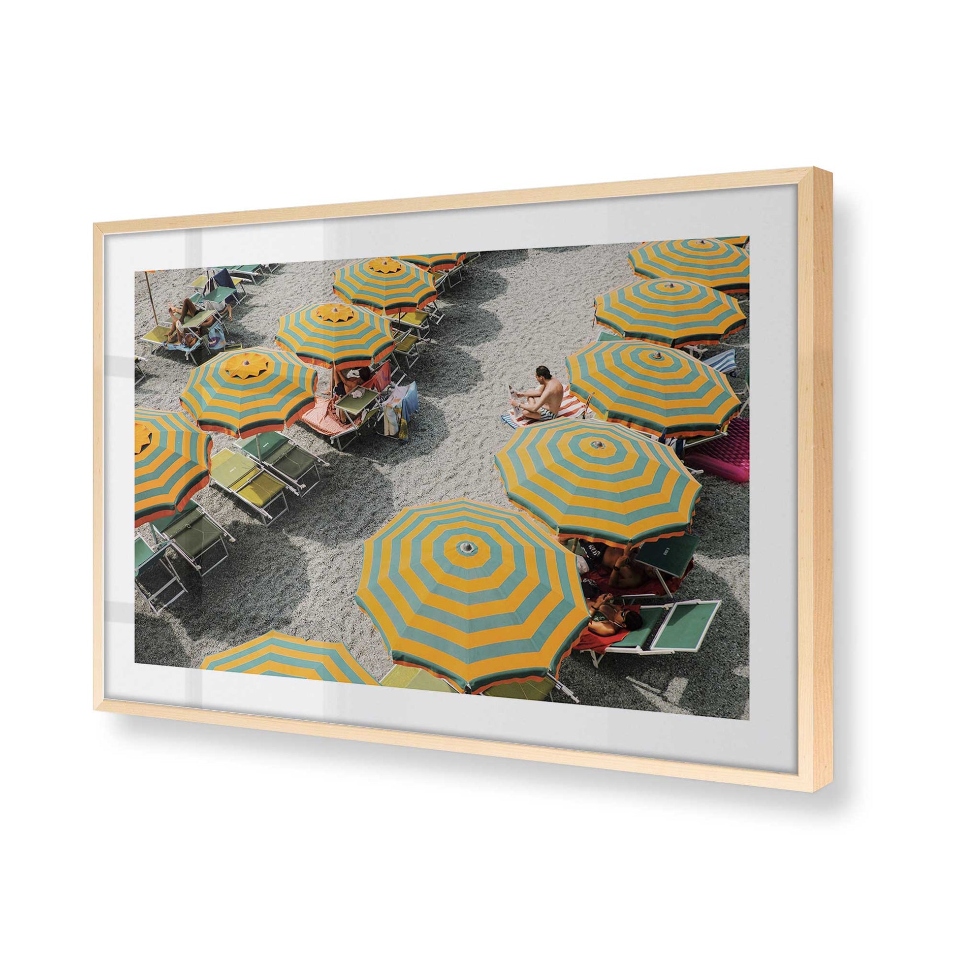 [Color:Raw Maple], Picture of art in a Raw Maple frame of the corner