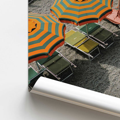 Seaside Shade Promotional Rolled Print