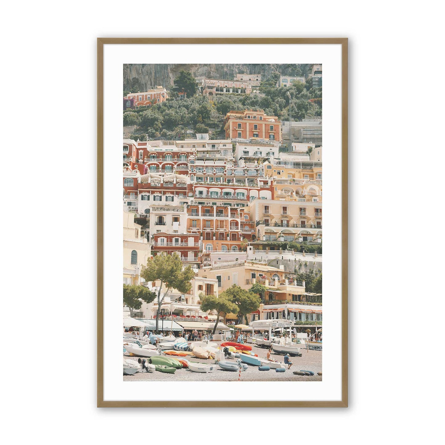 [Color:Brushed Gold], Picture of art in a Brushed Gold frame