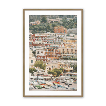 [Color:Brushed Gold], Picture of art in a Brushed Gold frame
