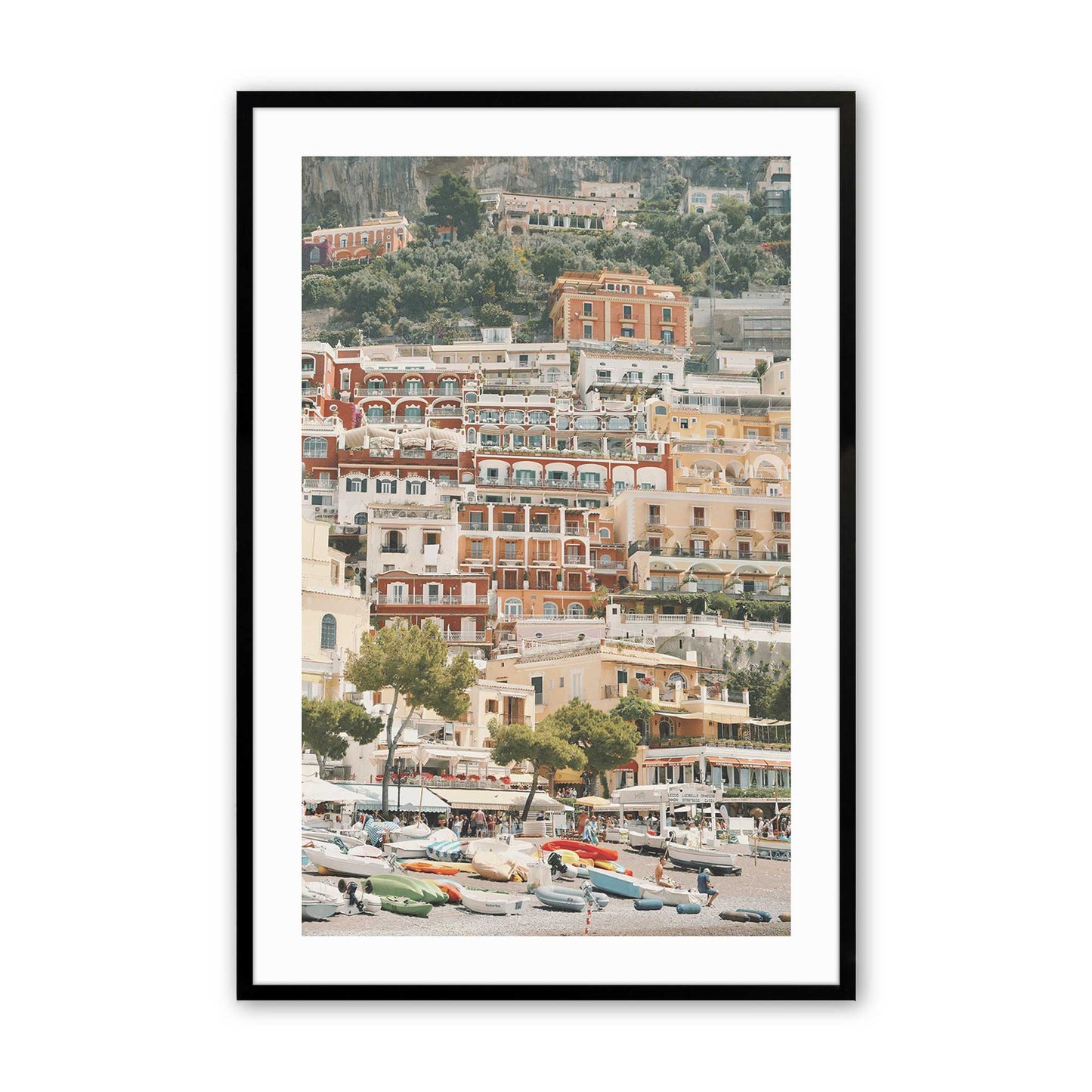[Color:Satin Black], Picture of art in a Satin Black frame