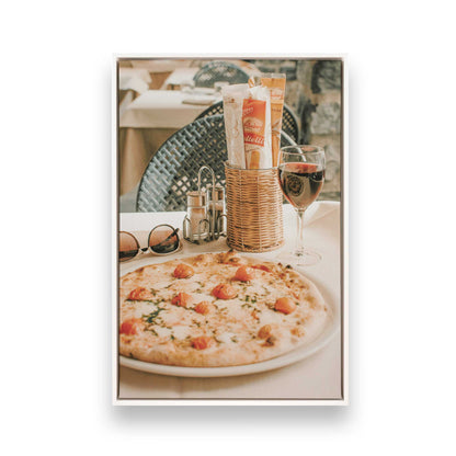 [Color:Opaque White] Picture of art in a White frame