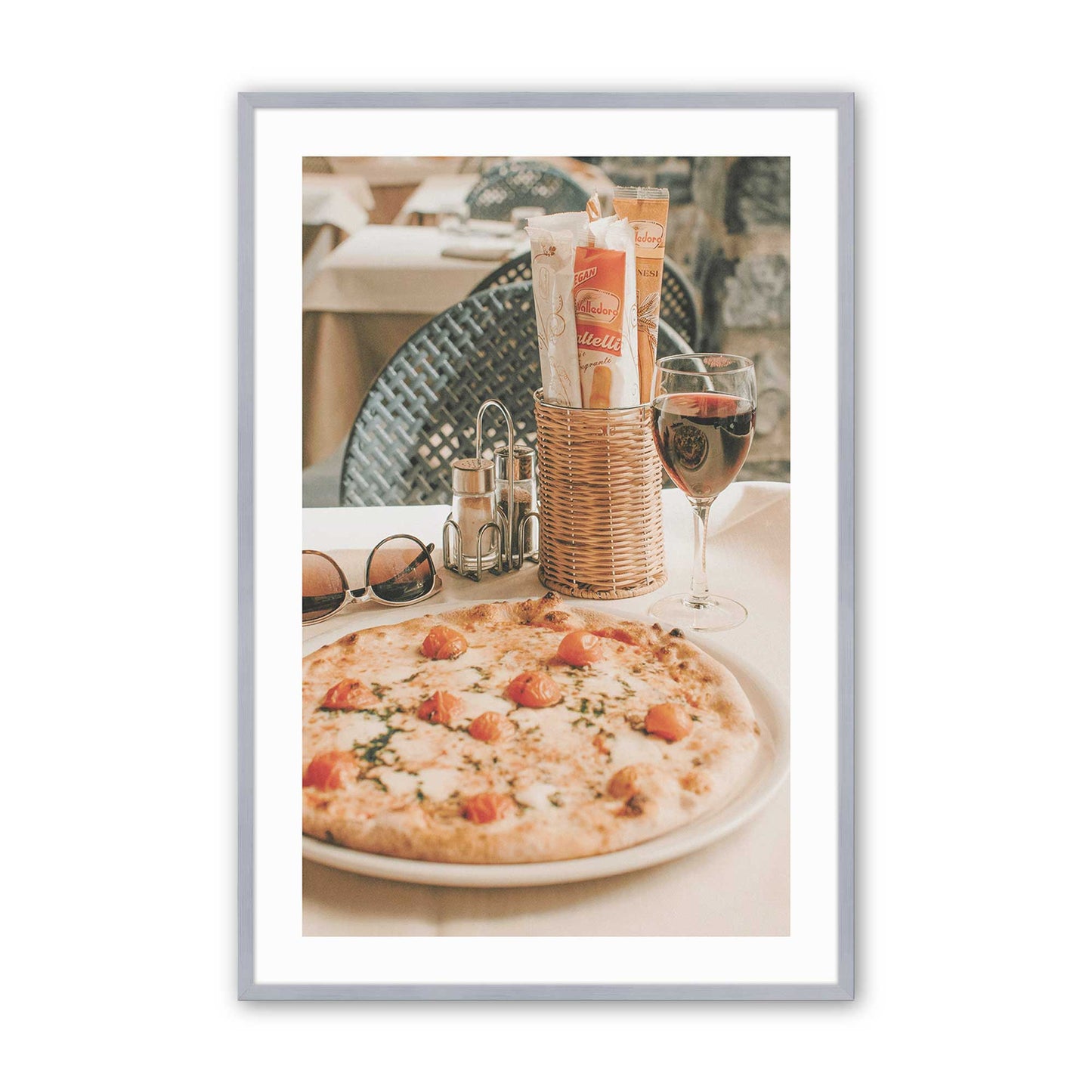 [Color:Polished Chrome], Picture of art in a Polished Chrome frame