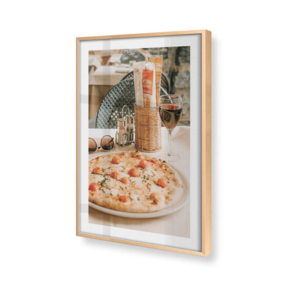 [Color:Raw Maple], Picture of art in a Raw Maple frame of the corner