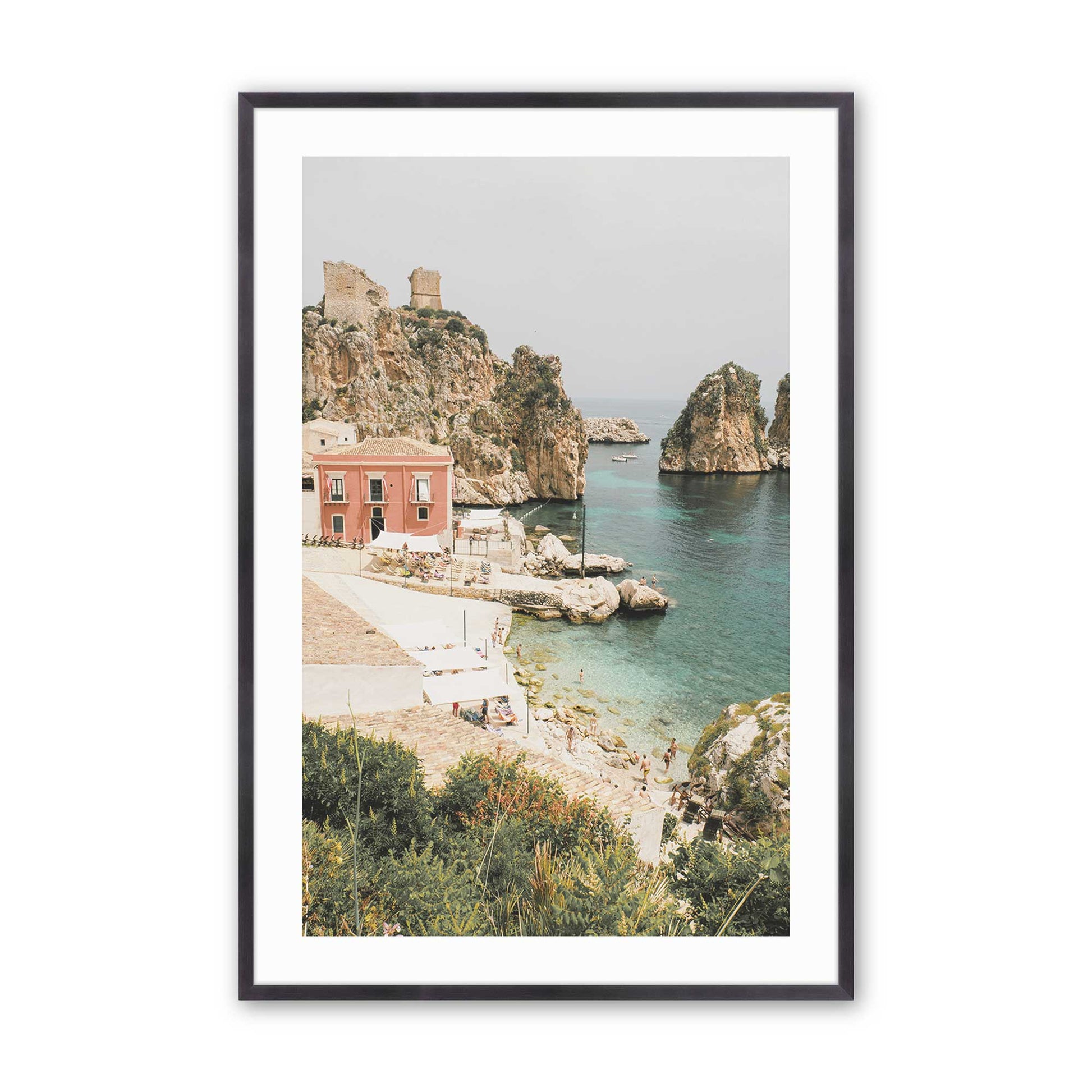 [Color:Weathered Zinc], Picture of art in a Weathered Zinc frame