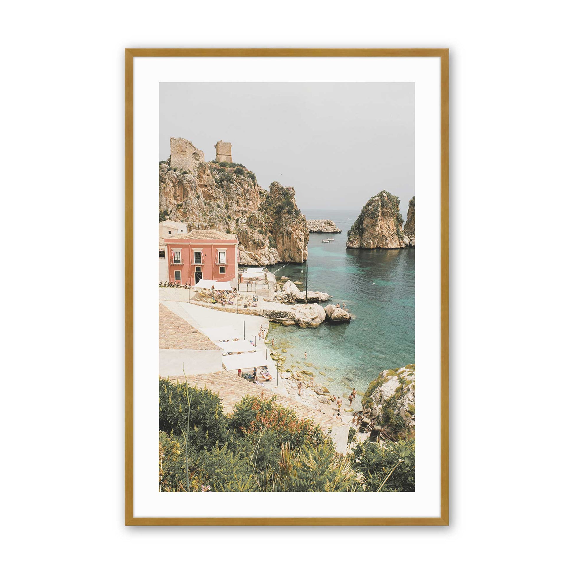 [Color:Polished Gold], Picture of art in a Polished Gold frame