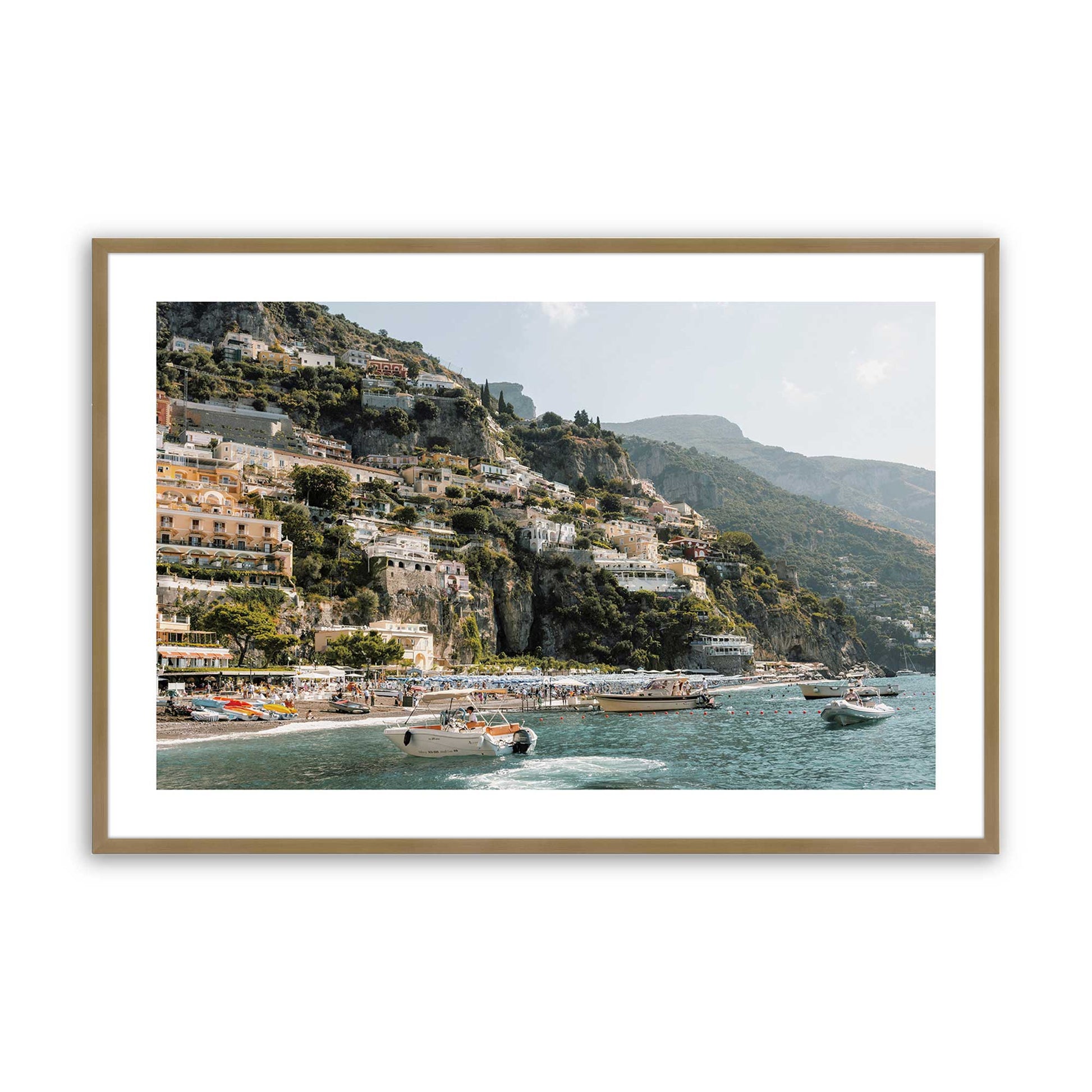 [Color:Brushed Gold], Picture of art in a Brushed Gold frame