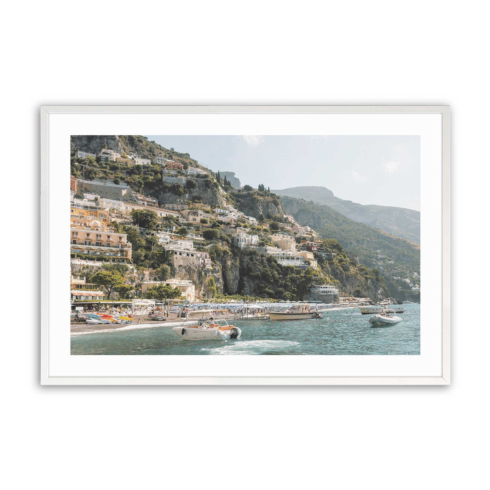 [Color:Opaque White], Picture of art in a Opaque White frame