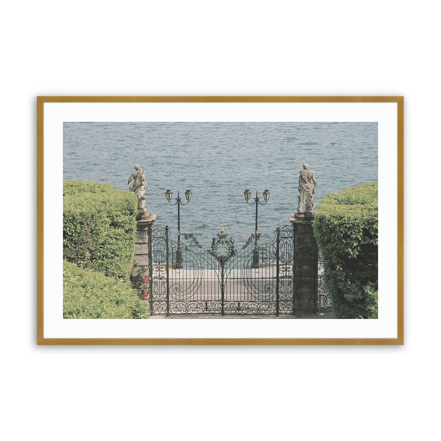 [Color:Polished Gold], Picture of art in a Polished Gold frame