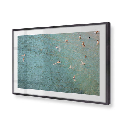 [Color:Weathered Zinc], Picture of art in a Weathered Zinc frame of the corner