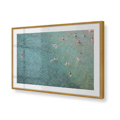 [Color:Polished Gold], Picture of art in a Polished Gold frame of the corner