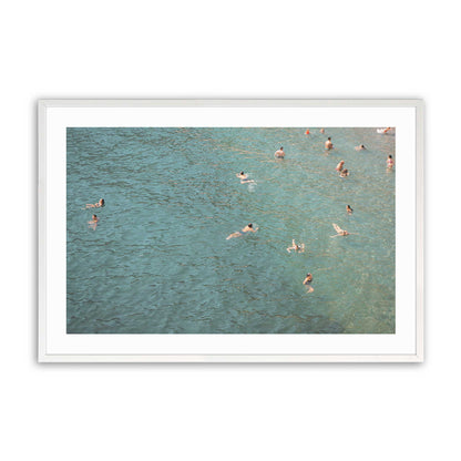 [Color:Opaque White], Picture of art in a Opaque White frame