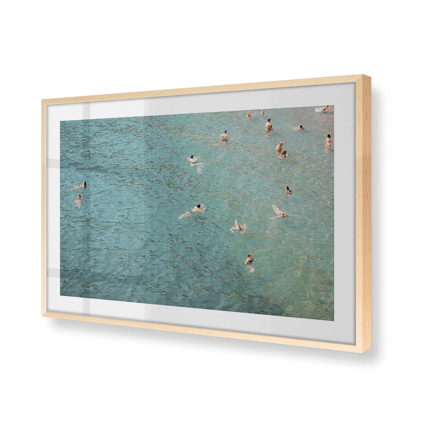 [Color:Raw Maple], Picture of art in a Raw Maple frame of the corner