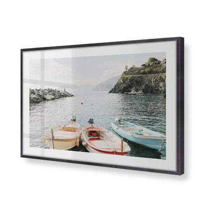 [Color:Weathered Zinc], Picture of art in a Weathered Zinc frame of the corner