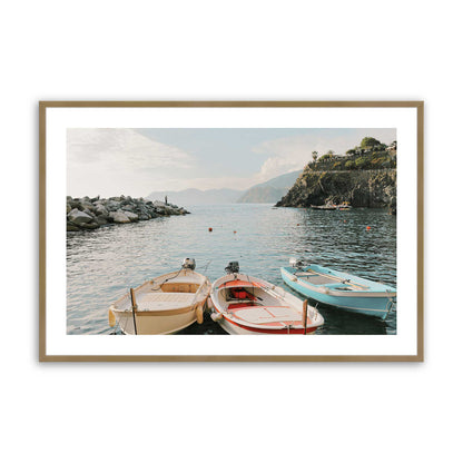[Color:Brushed Gold], Picture of art in a Brushed Gold frame