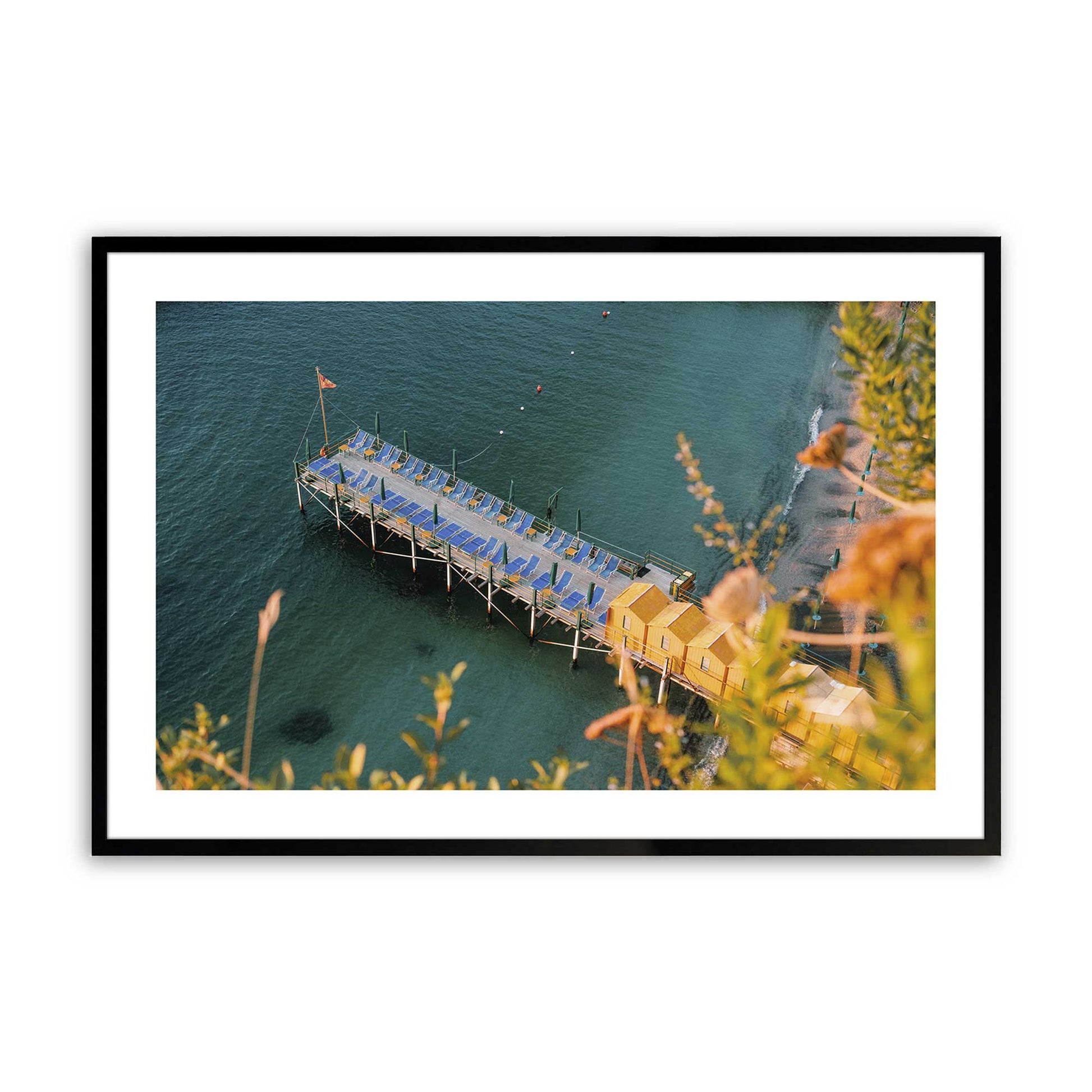 [Color:Satin Black], Picture of art in a Satin Black frame