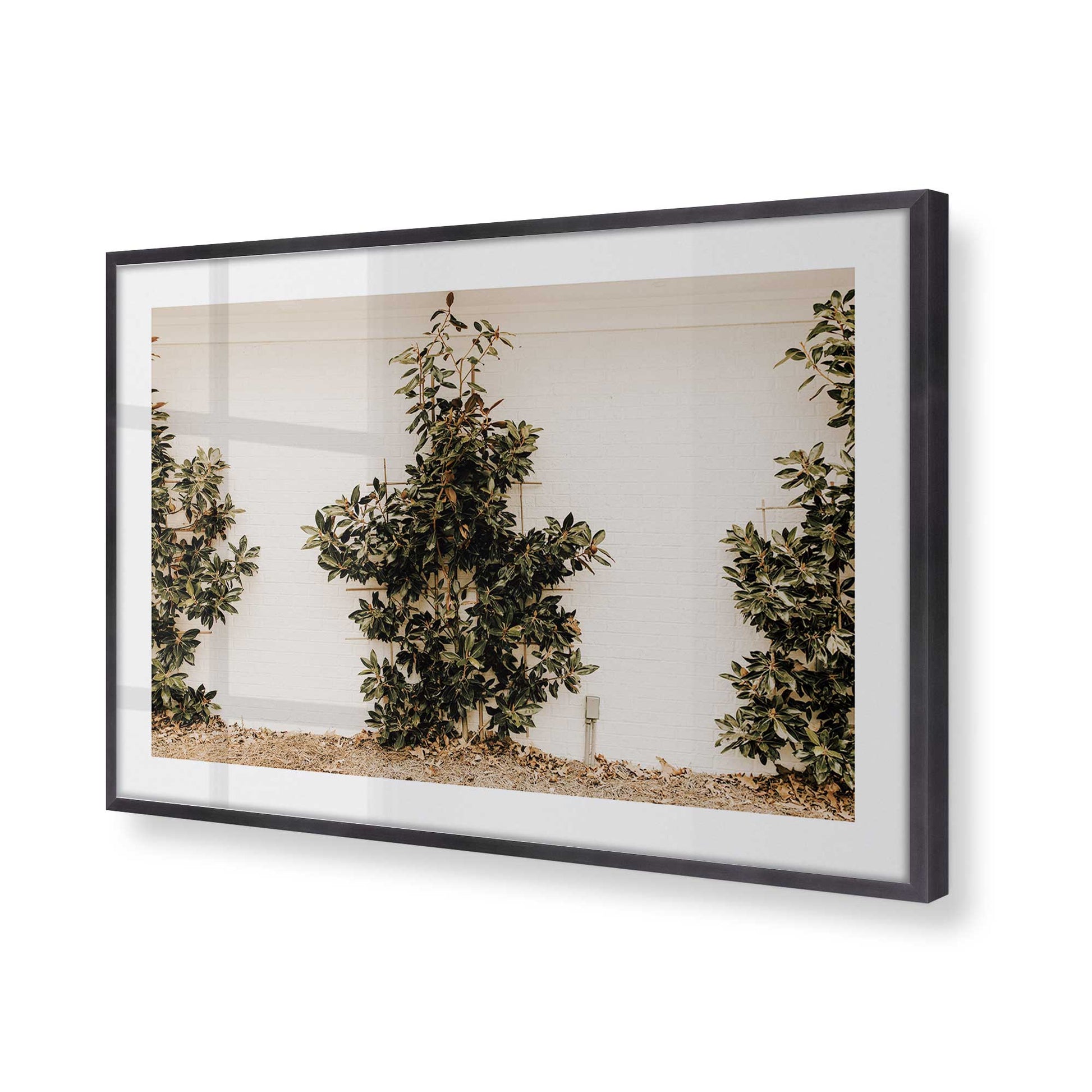 [Color:Weathered Zinc], Picture of art in a Weathered Zinc frame of the corner