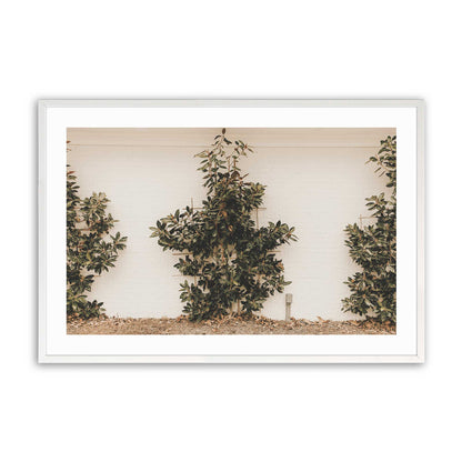 [Color:Opaque White], Picture of art in a Opaque White frame