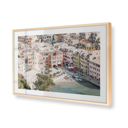 [Color:Raw Maple], Picture of art in a Raw Maple frame of the corner